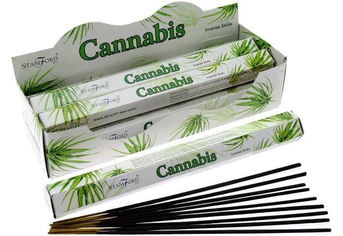 Bastoncini di incenso alla cannabis