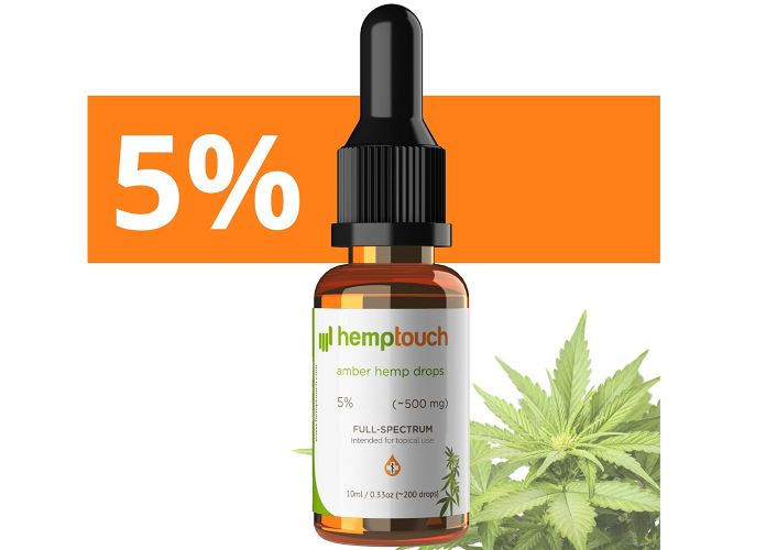 Olio di canapa in gocce Hemptouch