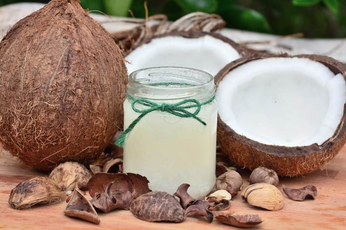 Olio di cocco alla cannabis